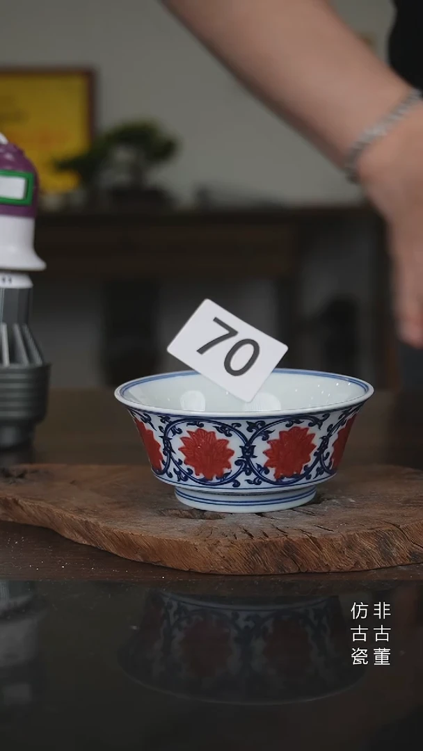 景德镇手工手绘陶瓷微瑕