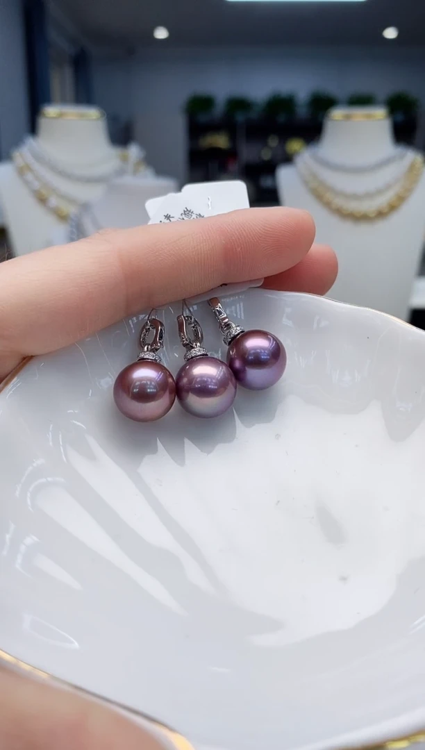 【闪购商品】淡水珍珠吊坠(赠链)银S925镶嵌淡水吊坠多样性发一