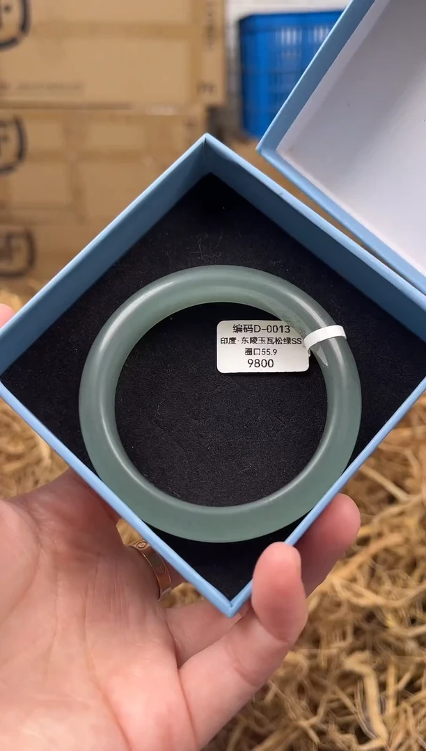 未镶嵌手镯石英质玉编码D0013