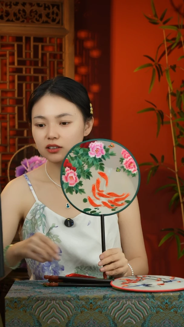 刺绣纯手工非遗国风饰品