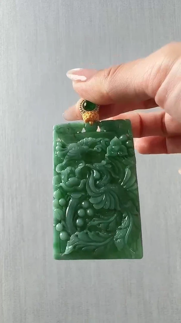 颈饰未镶嵌翡翠凤凰