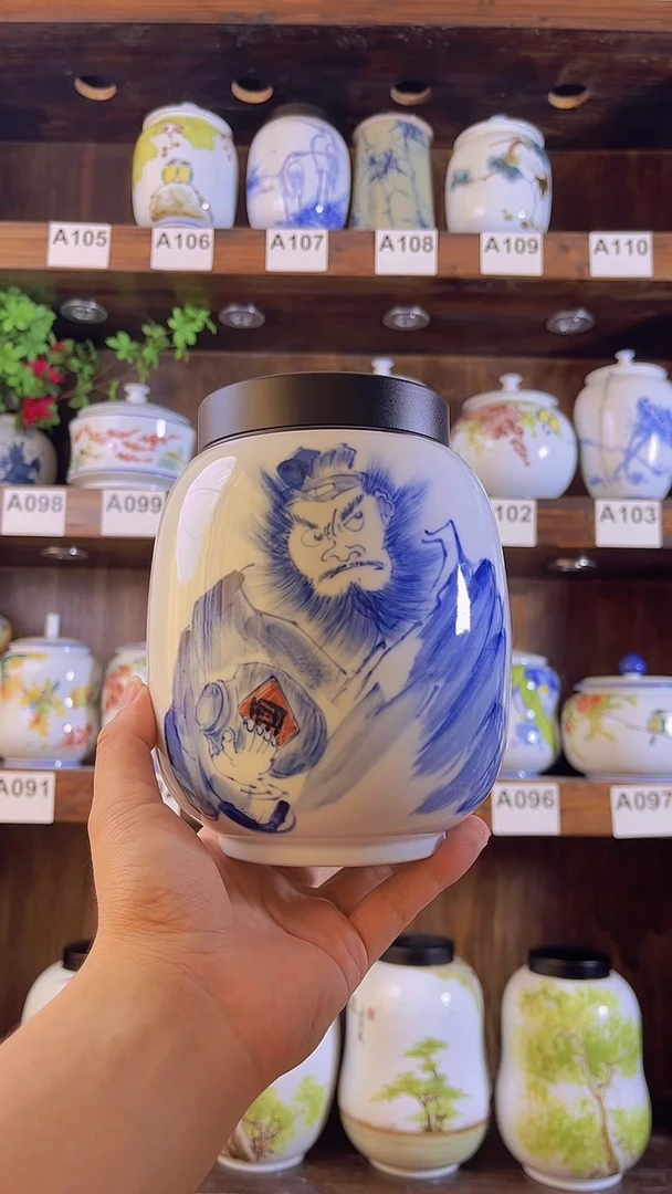 迎君陶瓷纯手工手绘 25