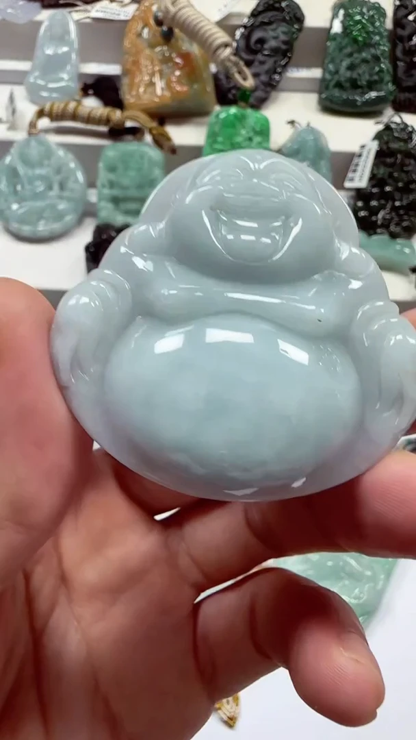 翡翠未镶嵌吊坠(不含链)天然缅甸A货翡翠