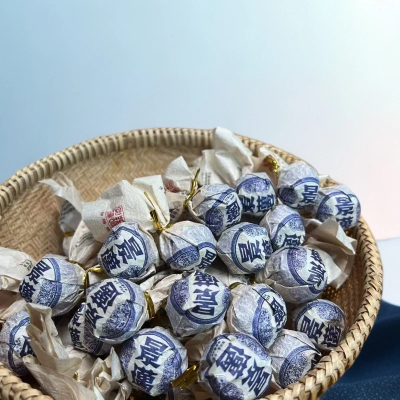 【暖暖的茶】2013年景迈古树生茶龙珠 纯手工精制 （生茶）8克
