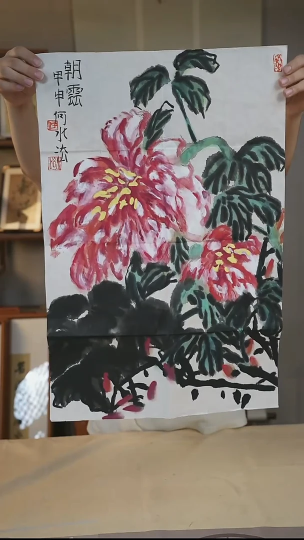 书法何老师杜丹纸芯