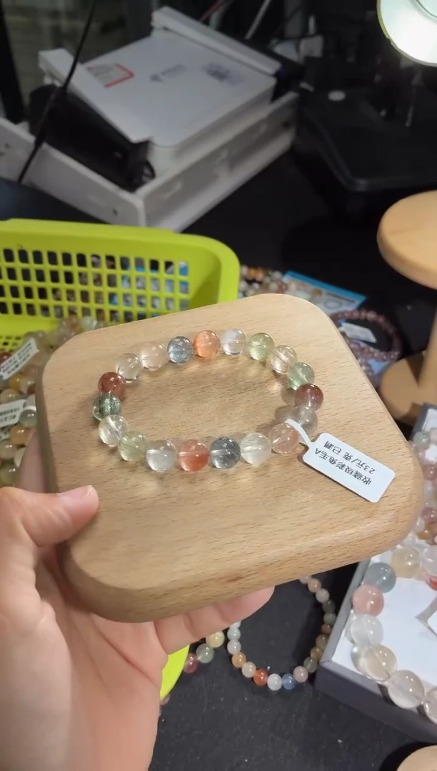 未镶嵌手链水晶4号多样性发一A 10+