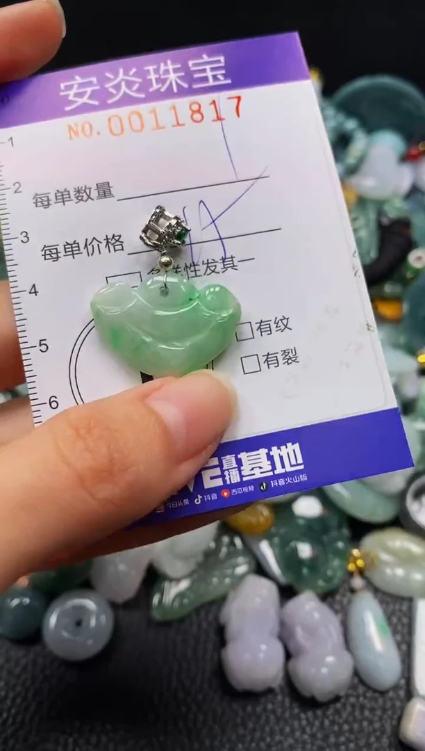 颈饰未镶嵌翡翠闪购0011817