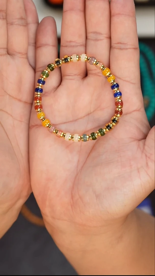 【闪购商品】青金石手串未镶嵌青金石多宝手串