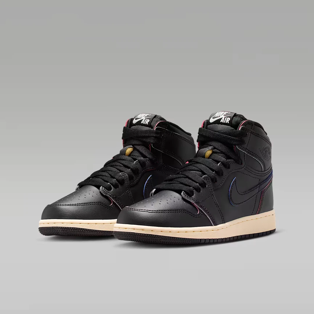 NIKE官方正品AJ1刮刮乐(GS)女子高帮板鞋 FD1437-002