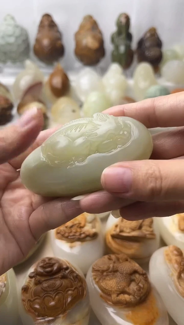 石材古青石棉纹正常不退换貔貅