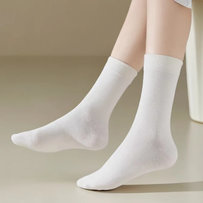 女士四季中筒纯棉袜库存尾货偶有微瑕（不退不换）看好下单