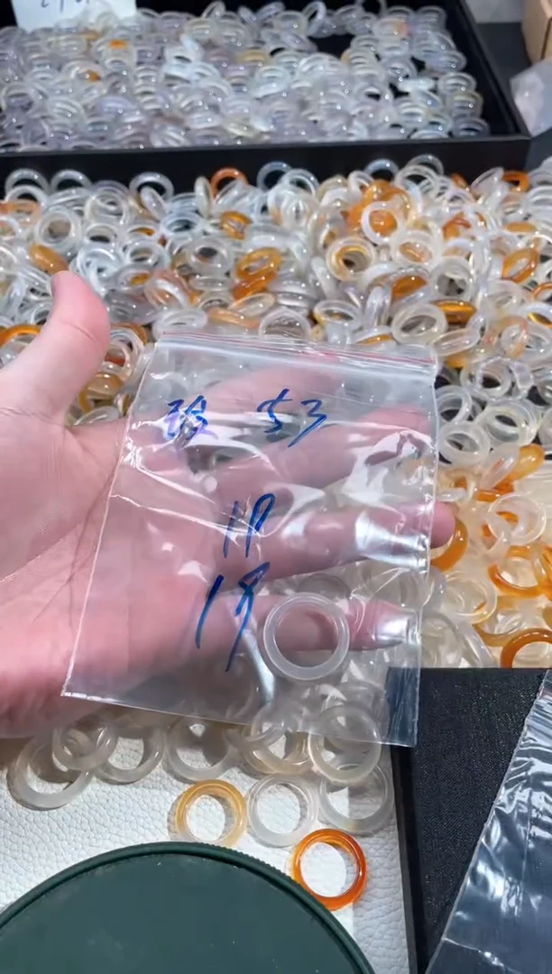 玛瑙/玉髓戒指未镶嵌53