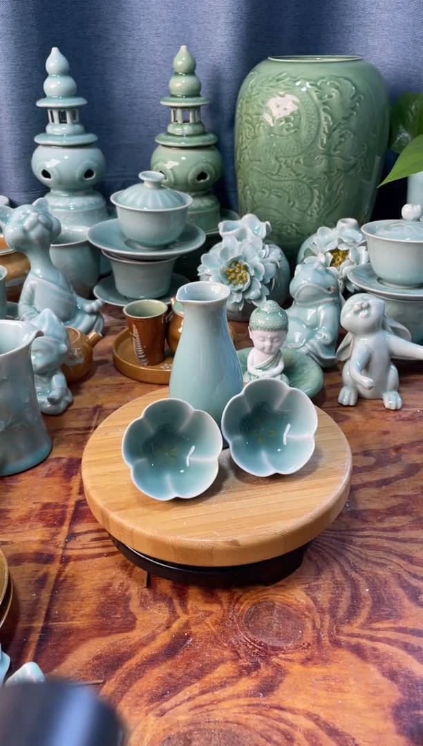 微瑕特价青瓷 慧语瓷坊