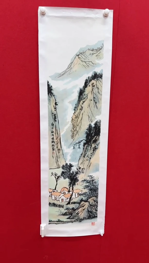 国画y天津人美-左群国画4平尺