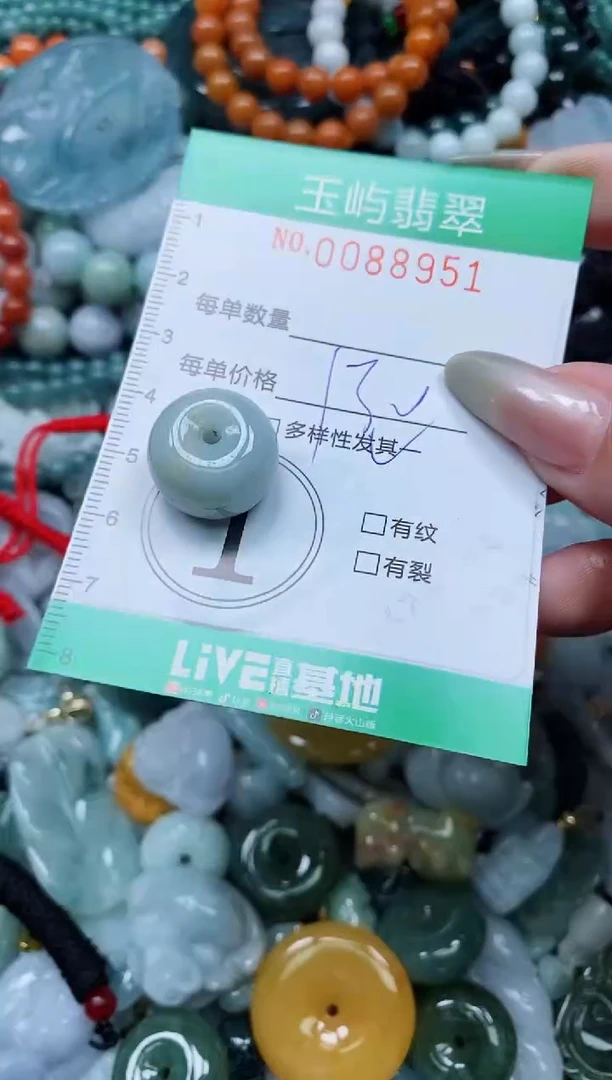 【闪购商品】翡翠颈饰未镶嵌闪购0088951多样性发其一