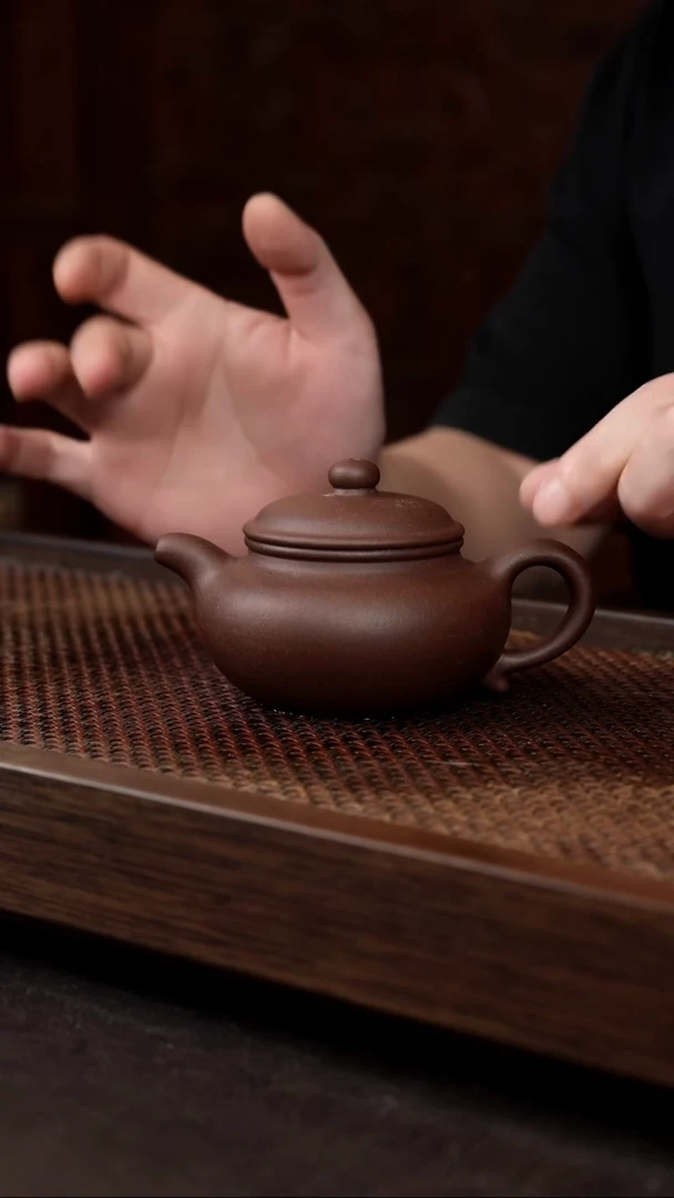 茶壶紫砂紫泥仿古
