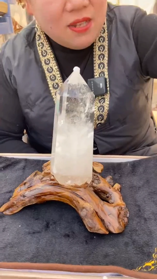 【闪购商品】水晶柱子未镶嵌白水晶柱子D343