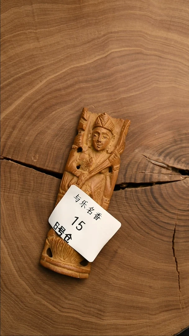 檀香木其他工艺品 天女 19g 6号15