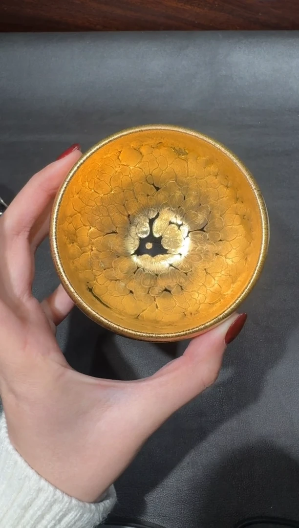 【闪购商品】茶盏建盏故事李英金油滴86