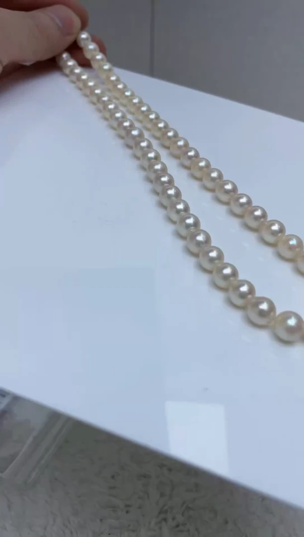 颈饰银S925镶嵌海水珍珠