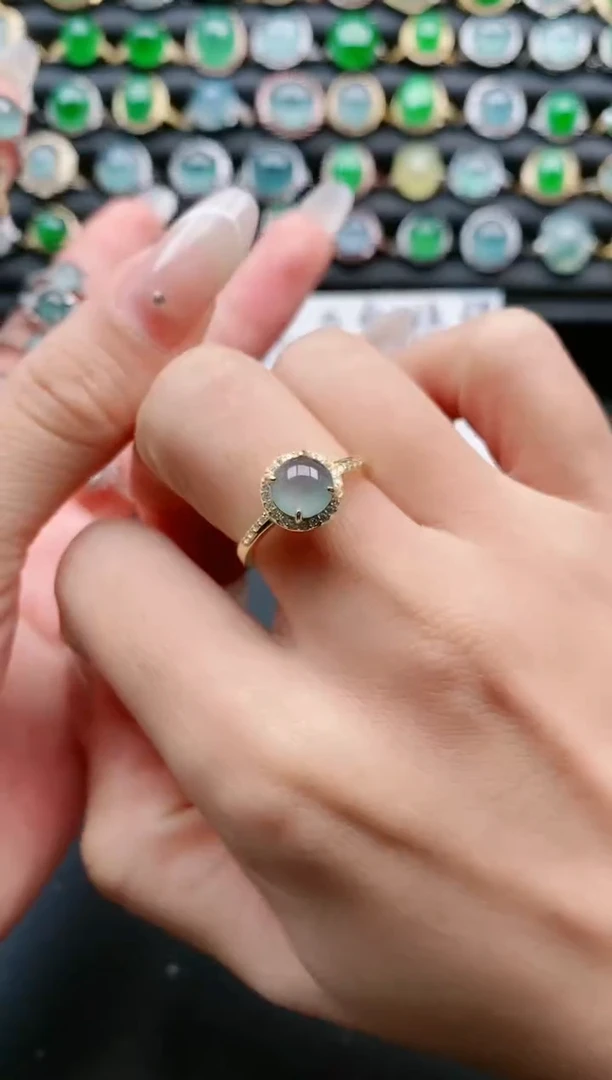 【闪购商品】翡翠戒指银S925镶嵌1111111111