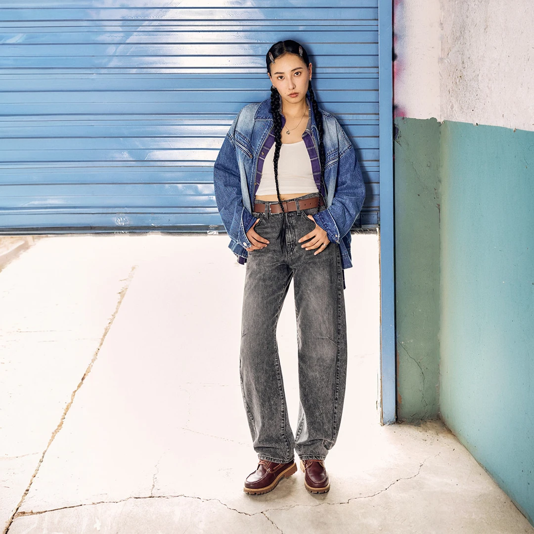 Levi's李维斯25年秋季新款情侣美式复古水洗做旧休闲牛仔夹克外套