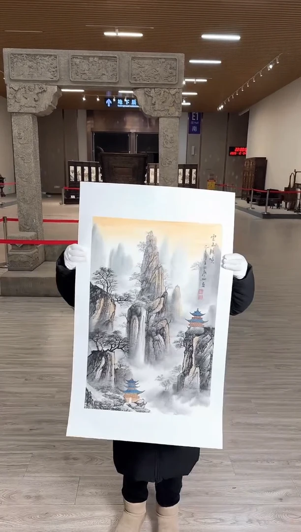 国画12赵隆轩艺术馆李庆兴老师作品