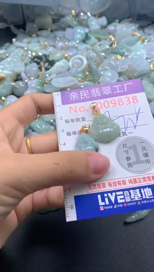 颈饰未镶嵌翡翠9838