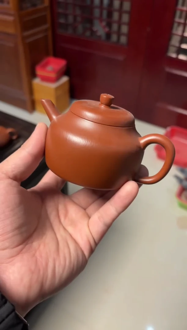 【闪购商品】紫砂茶壶朱泥福利剑流150毫升
