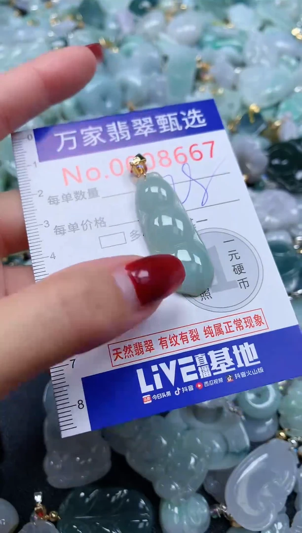 颈饰未镶嵌翡翠8667