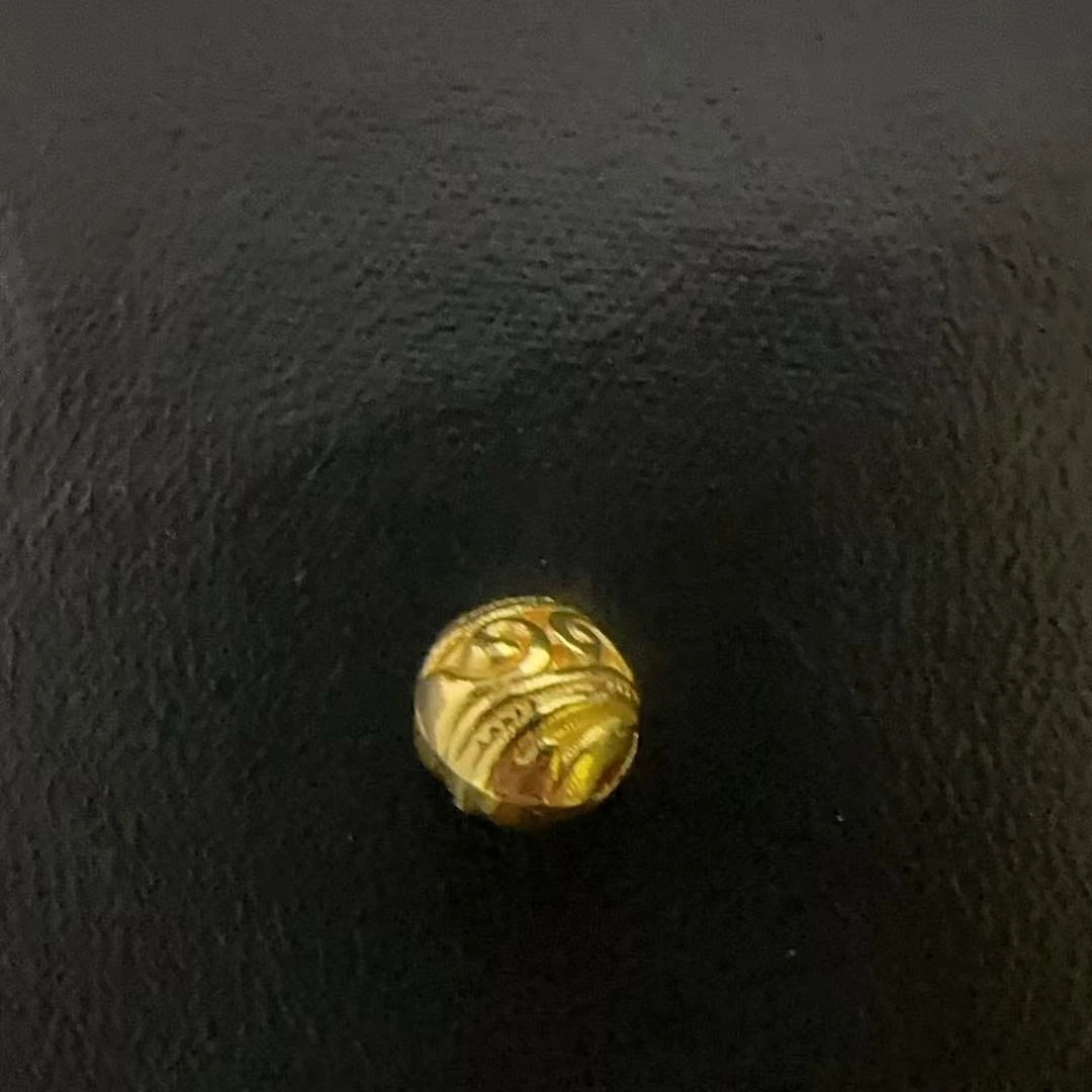 a459时尚百搭雕刻回纹转运珠