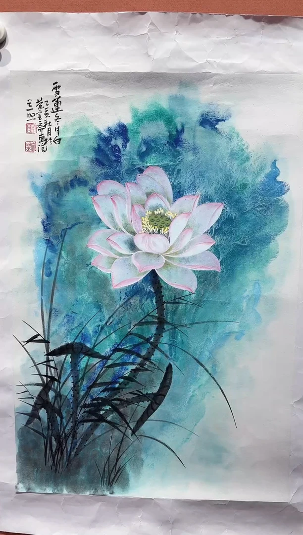 国画师立照老师国画作品