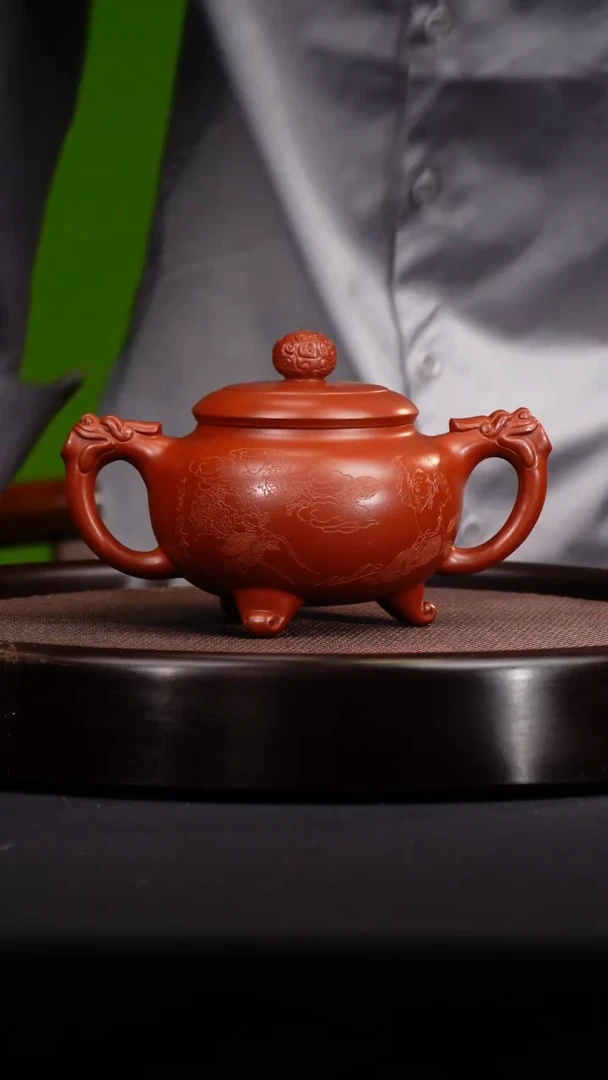 茶壶紫砂朱泥
