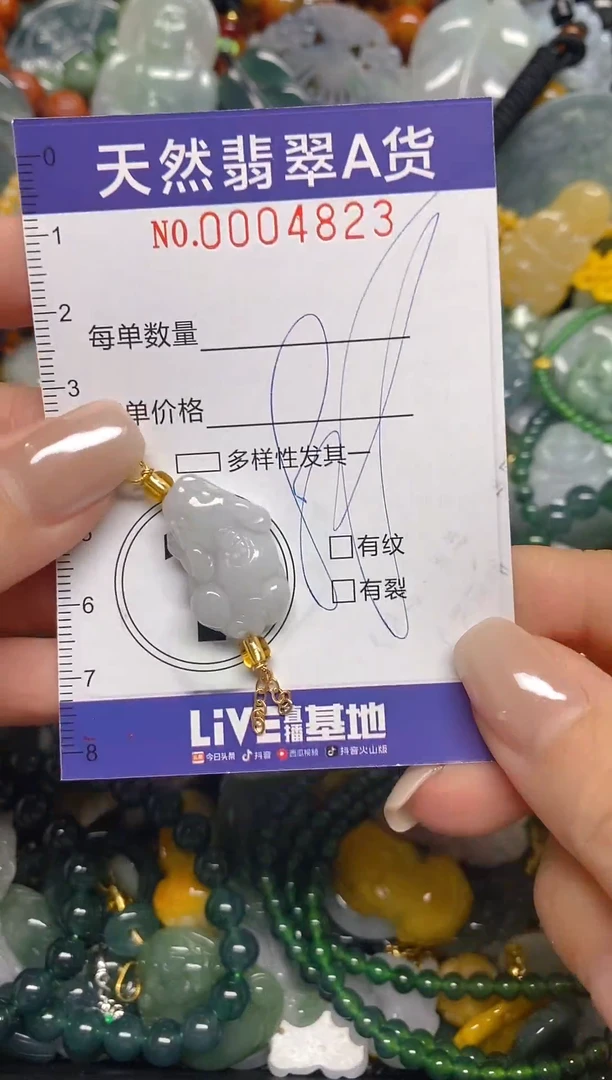 颈饰未镶嵌翡翠闪购0004823