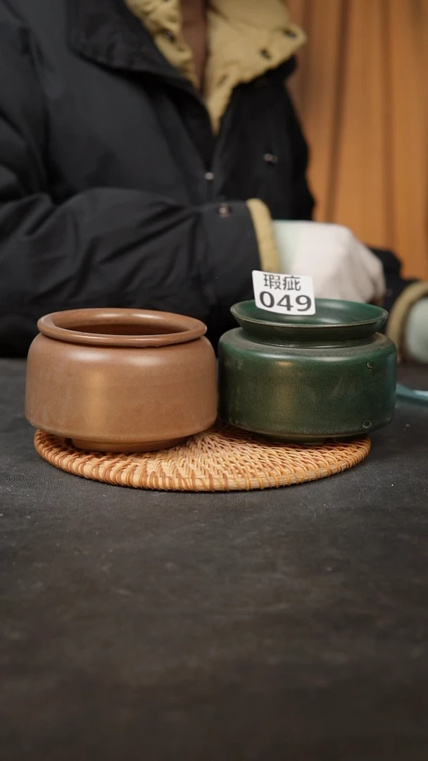 【闪购商品】瓷片049泥泥手工花盆