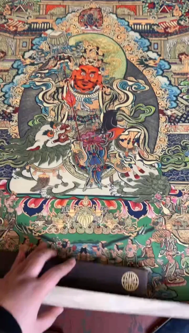 卷轴画手绘唐卡053