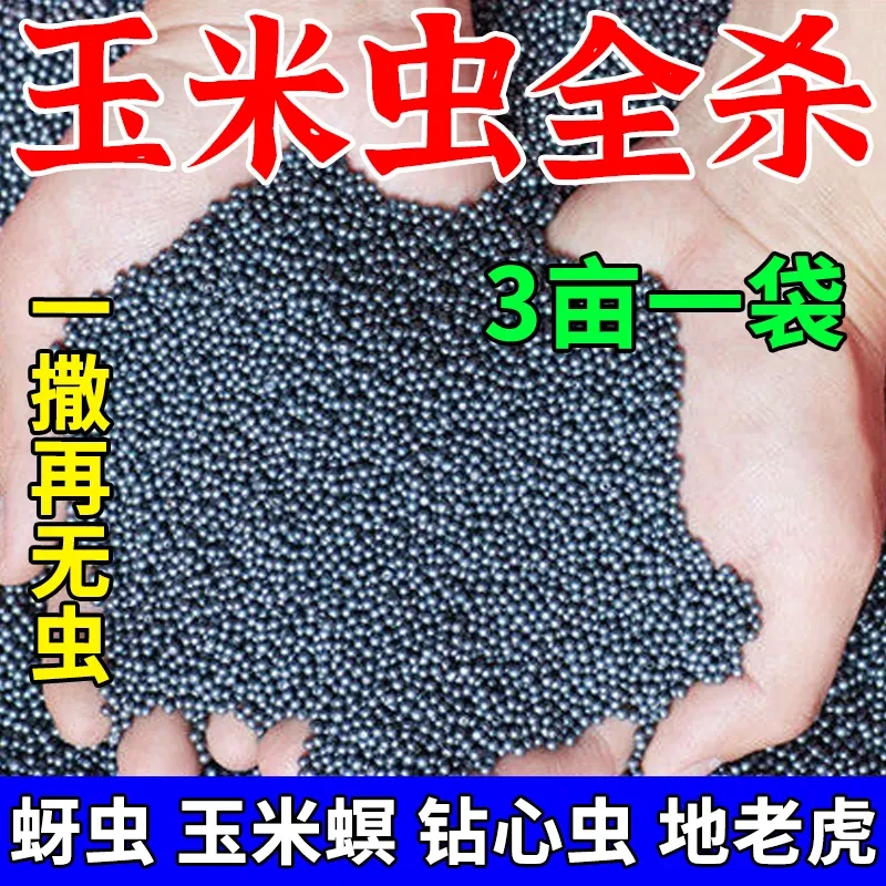 玉米地上地下害虫撒施颗粒专用药杀虫灭蚜虫玉米螟钻心虫灭虫颗粒