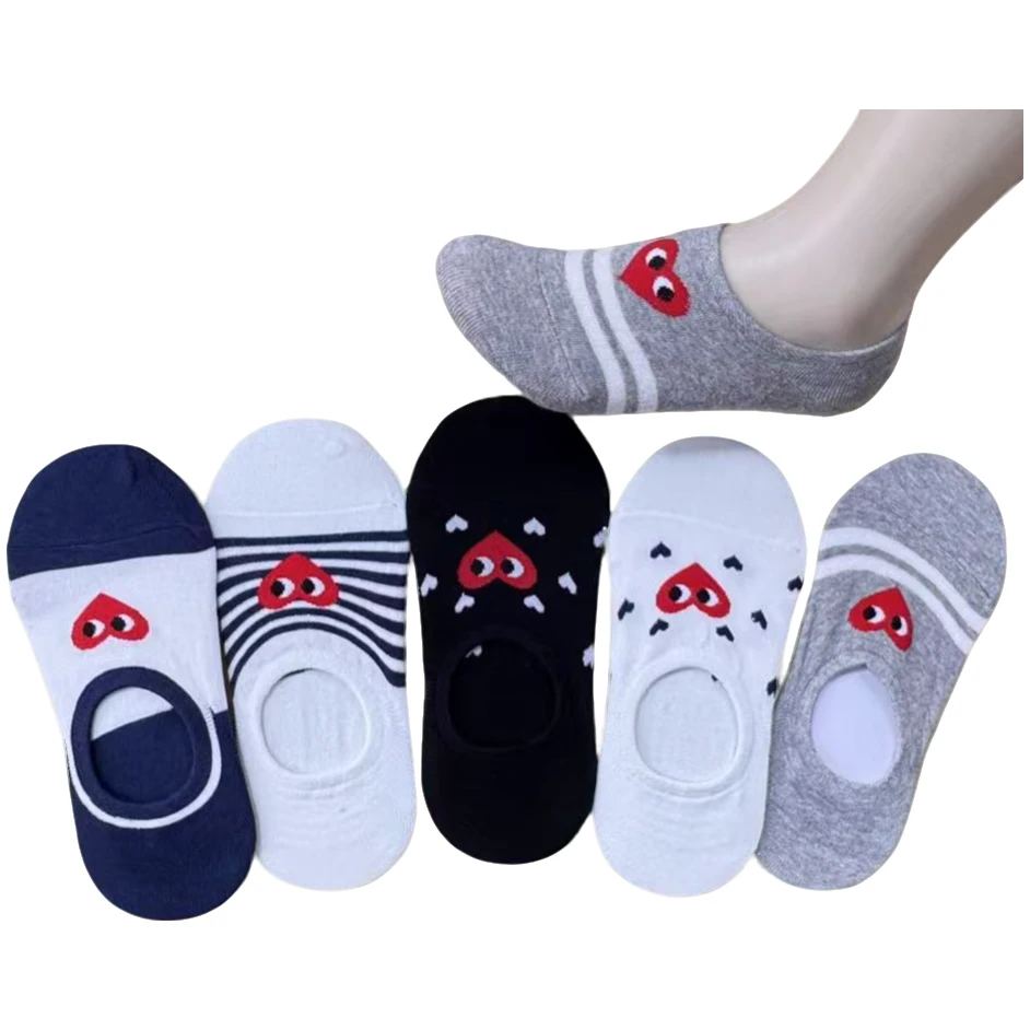 韩国女士袜套，吸汗，舒适，不掉跟，漂亮。