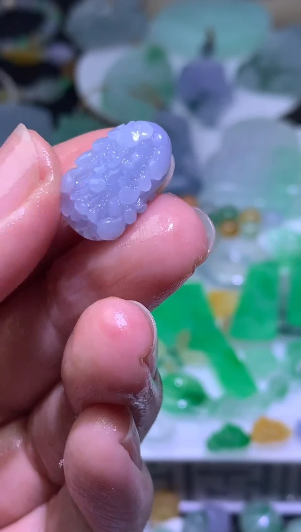 未镶嵌定制翡翠毛货