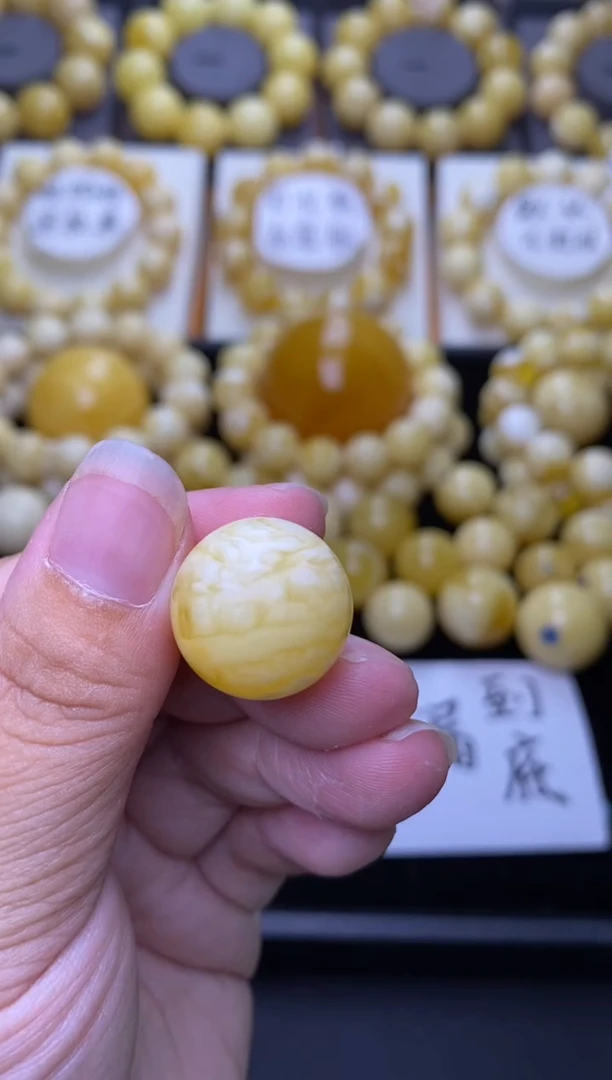 裸石琥珀未镶嵌大小姐珠宝严选124