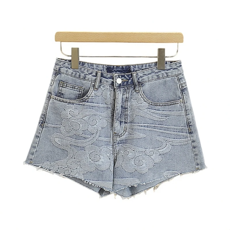 Z064-伍莎服饰云仓百搭时尚新款牛仔裤#ZJA26Z003