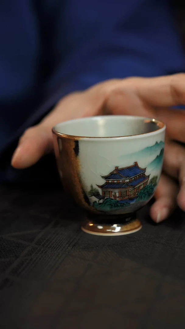 【闪购商品】景德镇纯手绘陶瓷茶器-