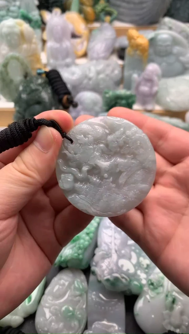 吊坠(不含链)未镶嵌翡翠1