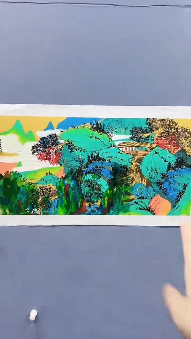 【闪购商品】绘画赵燮绘画2平尺抽象山水