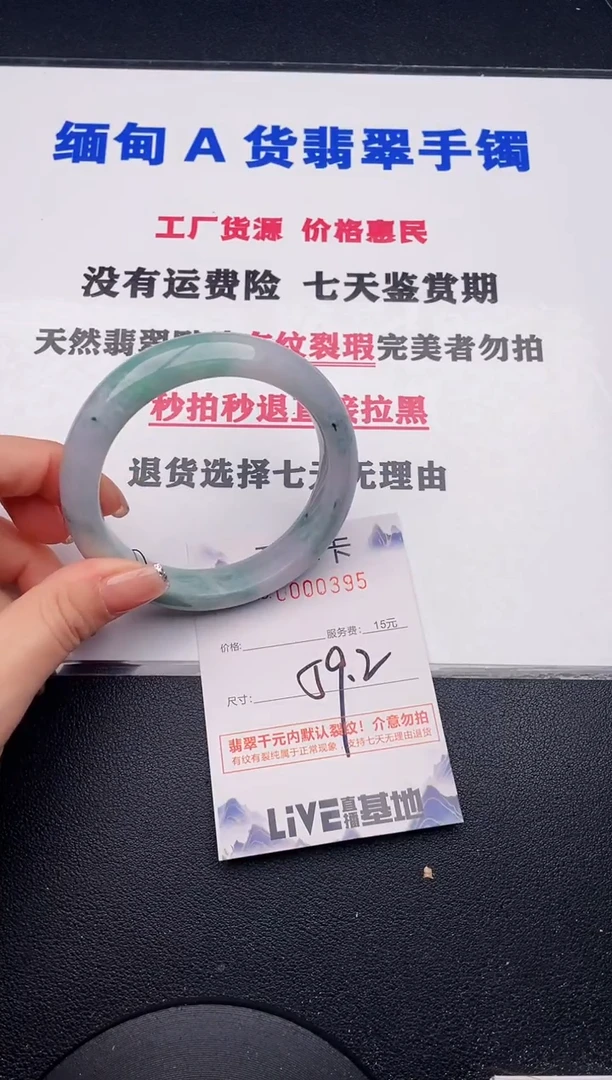 未镶嵌手镯翡翠95