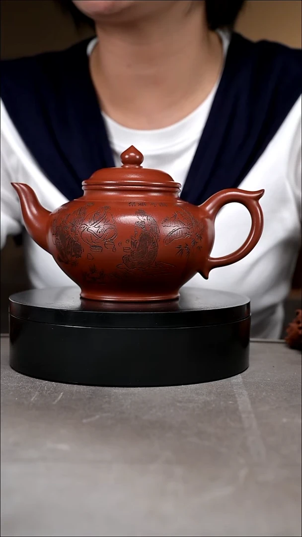 茶壶紫砂原矿紫砂容量550cc