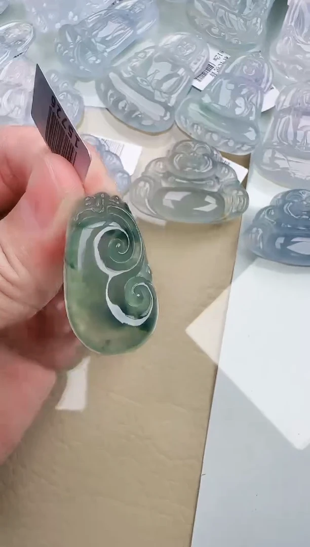 颈饰未镶嵌翡翠缅甸翡翠a货