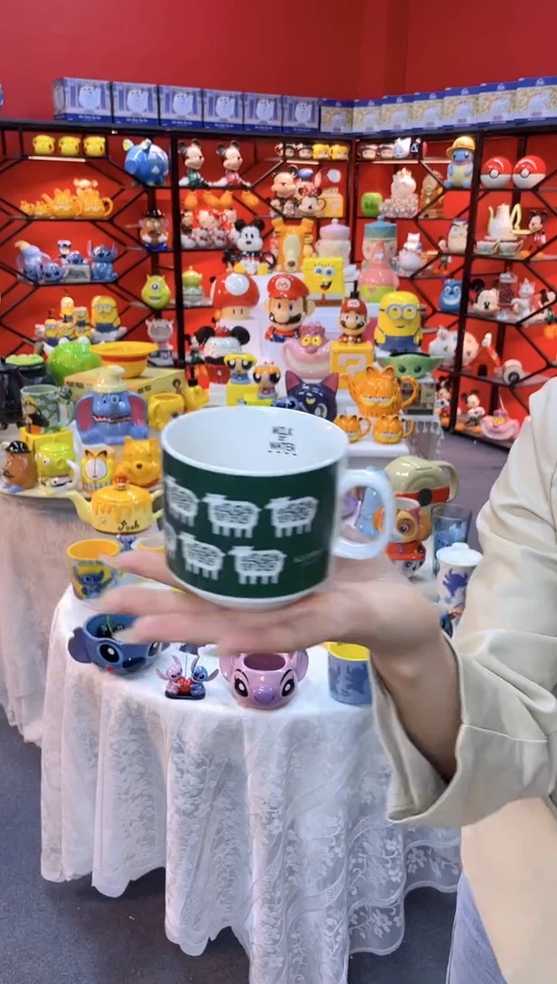【闪购商品】1@@家用水杯陶瓷杯子
