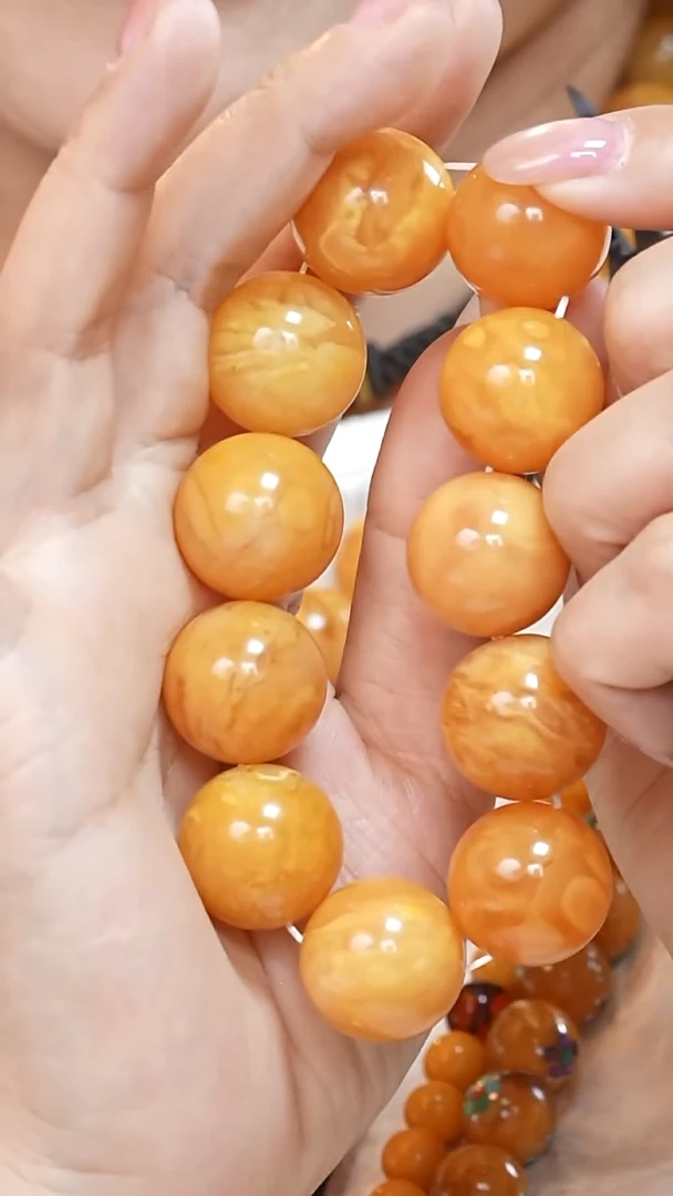 蜜蜡颈饰未镶嵌6223天然蜜蜡珠宝奇石云端妖孽全部保真