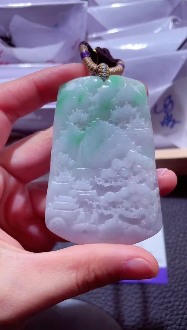 颈饰未镶嵌翡翠00000718